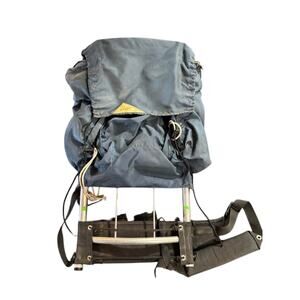 Kelty External Frame Backpacking Backpack Vintage Blue Black